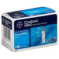 Contour Next 7312 (100 count) Contour Next Blood Glucose (100 count)